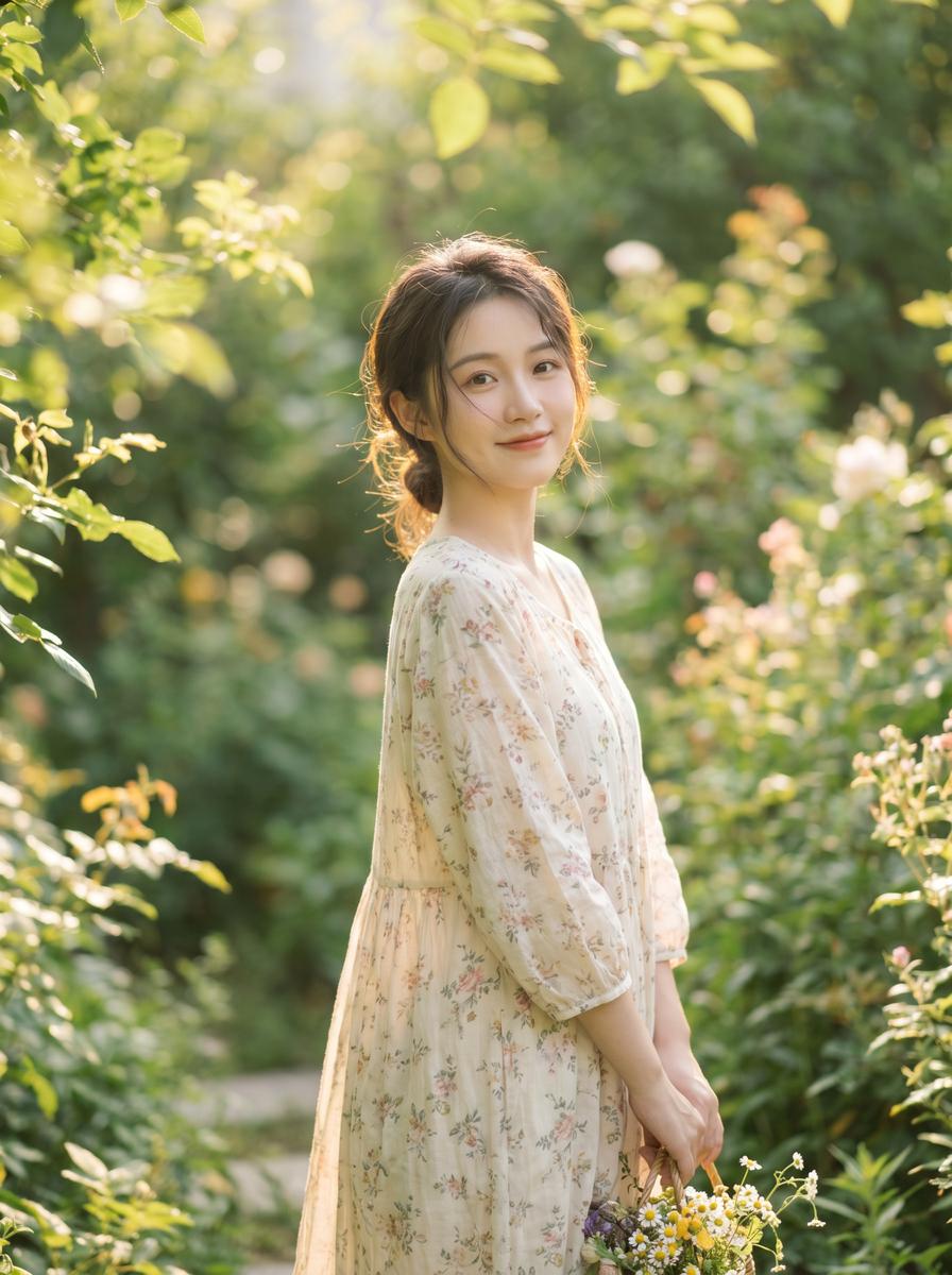 摄像头偷拍清新VLOG视频